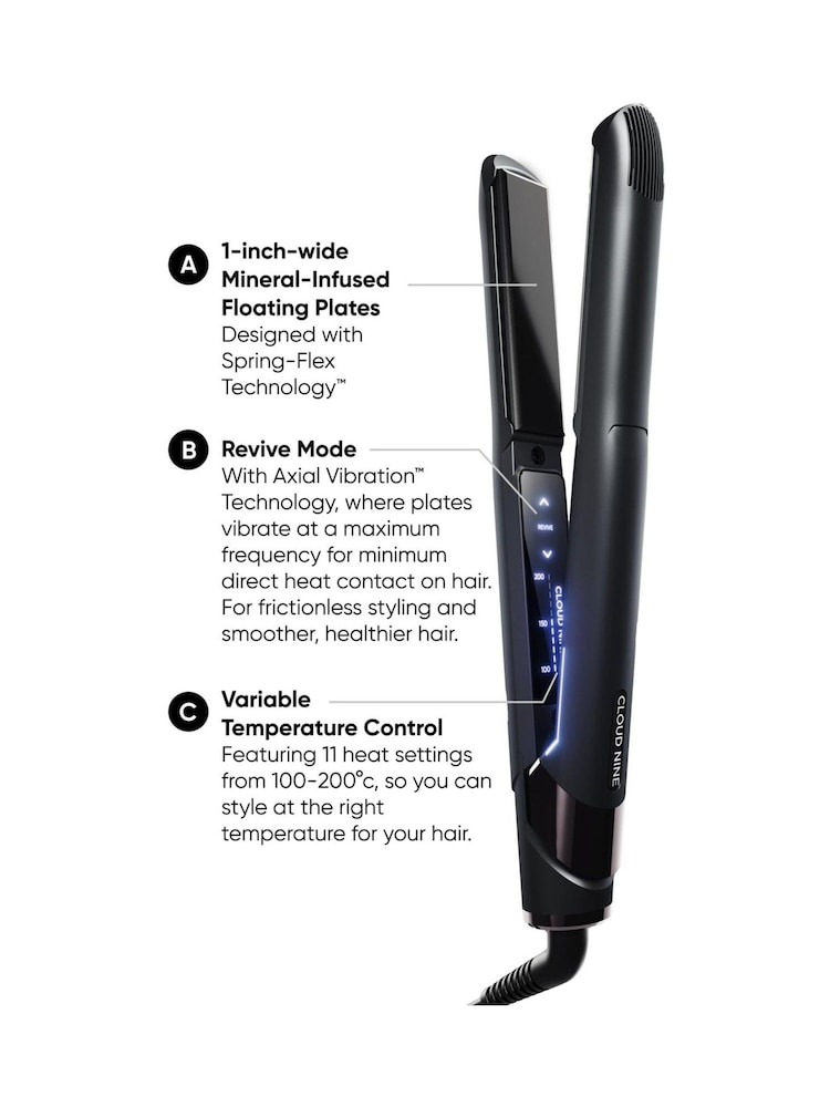 CLOUD NINE The Original Iron Black Hair Straightener - Image 5 of 5