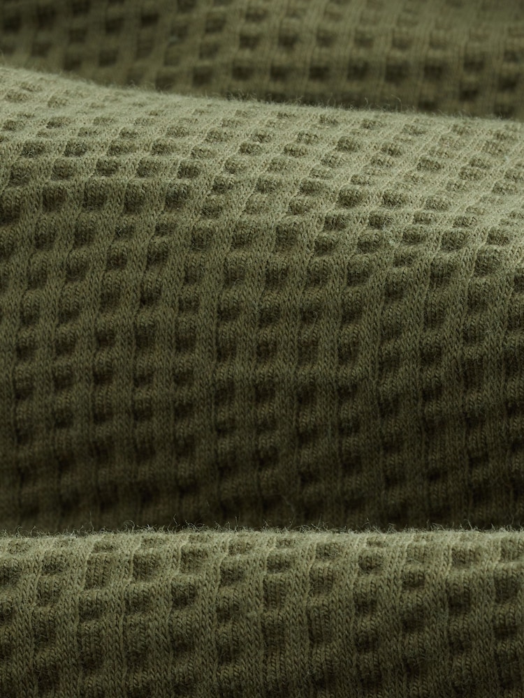 Forest Green Seer Sucker Lightweight Shorts - Image 9 of 9