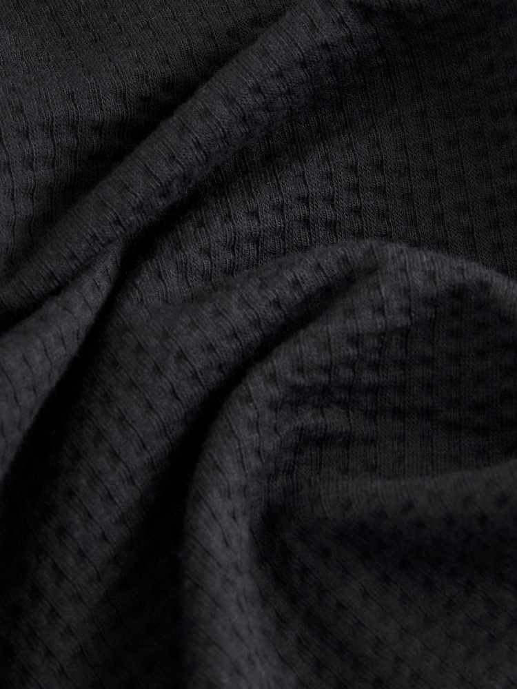 Charcoal Grey Seer Sucker Button Through Lightweight Jacket - Image 8 of 8 Charcoal Grey Seer Sucker Button Through Lightweight Jacket - Image 8 of 8