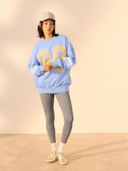 Blue Graphic 89 Number Sweatshirt - Image 2 of 7