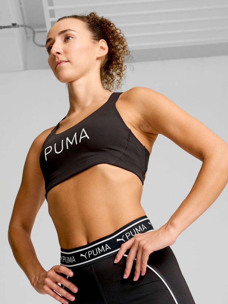 Puma Black Womens 4KEEPS Eversculpt Bra - Image 1 of 6