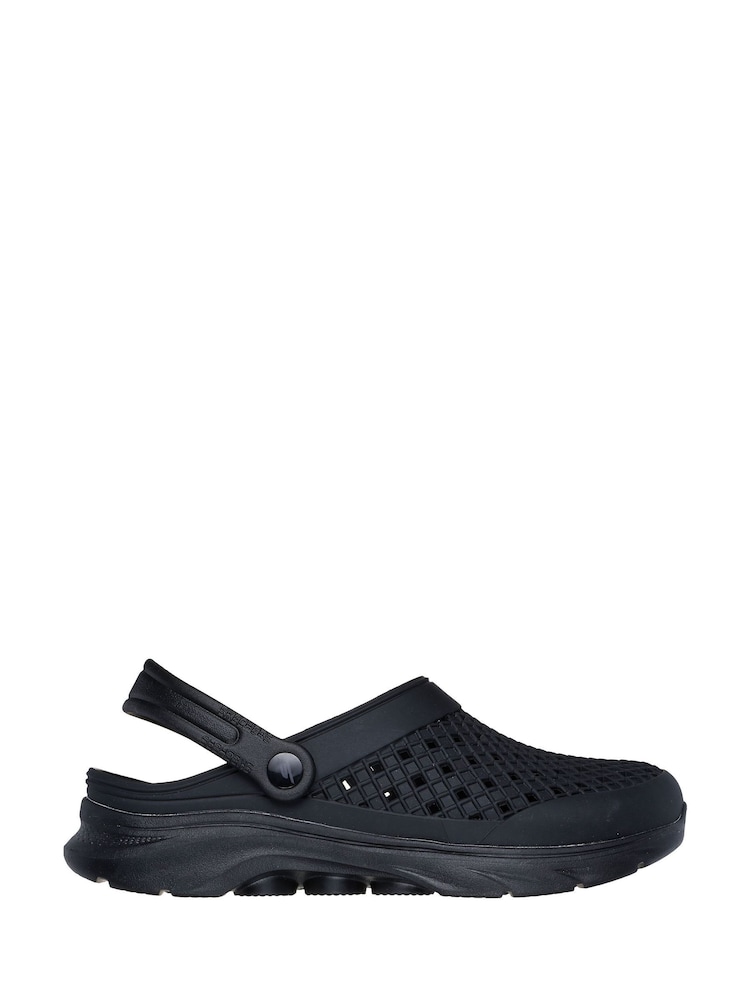 Negro - Skechers Go Walk 7 Foamies Ambition Sandals - Imagen 1 de 5