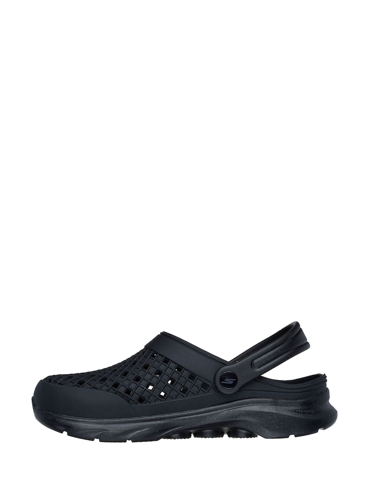 Negro - Skechers Go Walk 7 Foamies Ambition Sandals - Imagen 2 de 5