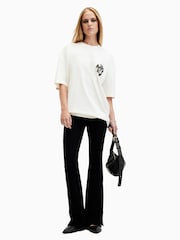 Camiseta AllSaints Orlando Etta de cuello redondo - Imagen 3 de 8