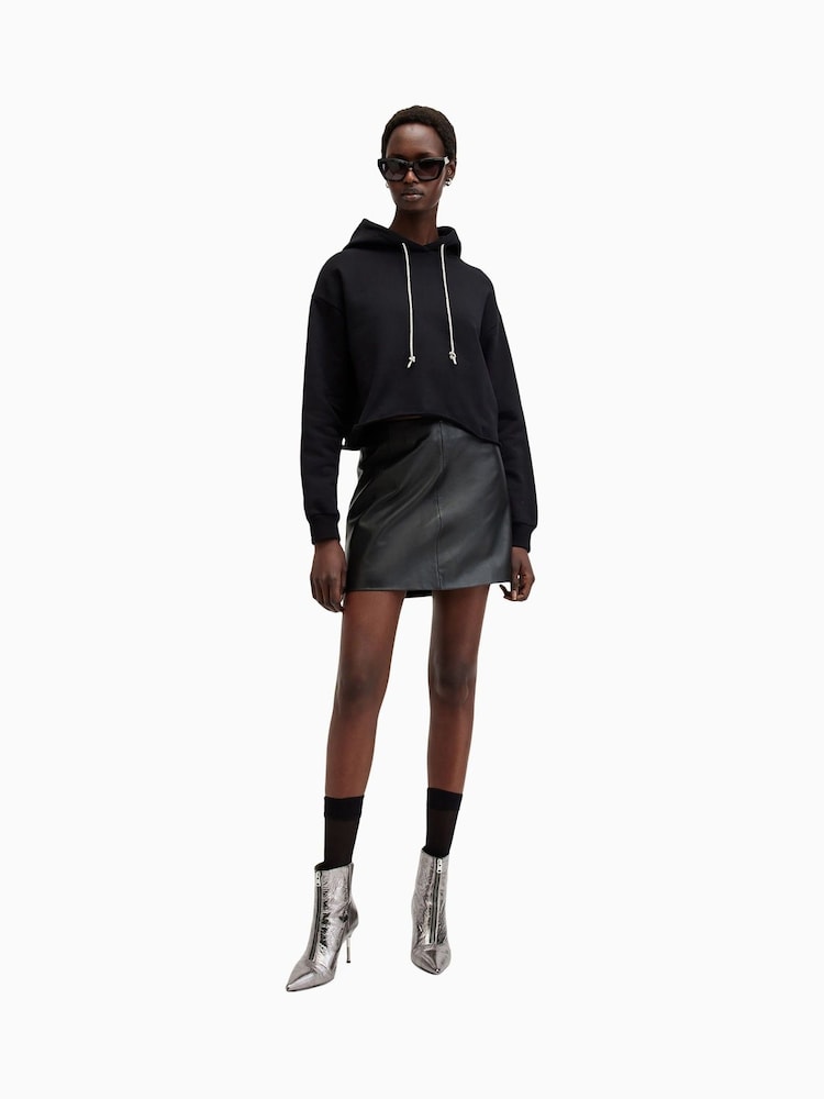 Толстовка из блестящего 100% хлопка Allsaints Pippa - Изображение 1 из 1