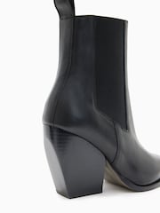 AllSaints Black Ria Boots - Image 4 of 5