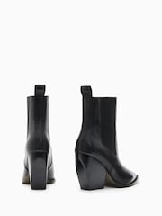AllSaints Black Ria Boots - Image 5 of 5