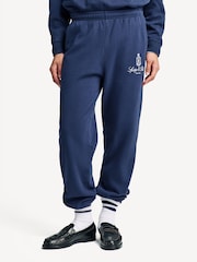 Sporty & Rich Blue Vendome Embroidered Joggers - Image 1 of 10