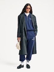 Sporty & Rich Blue Vendome Embroidered Joggers - Image 6 of 10
