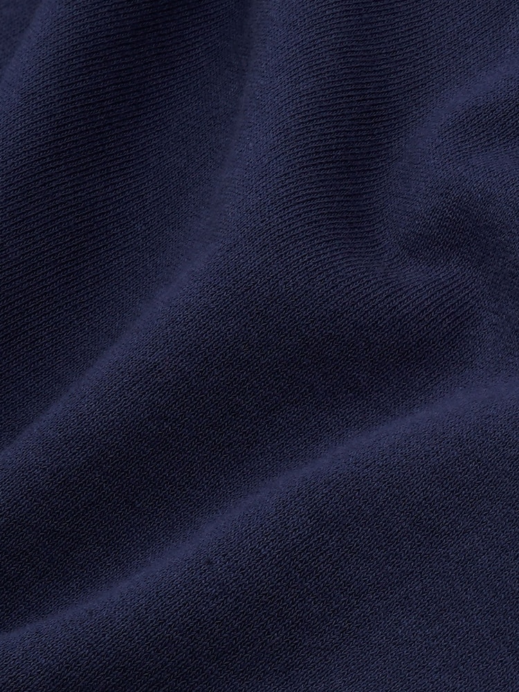 Sporty & Rich Blue Vendome Embroidered Quarter Zip Sweatshirt - Image 9 of 9