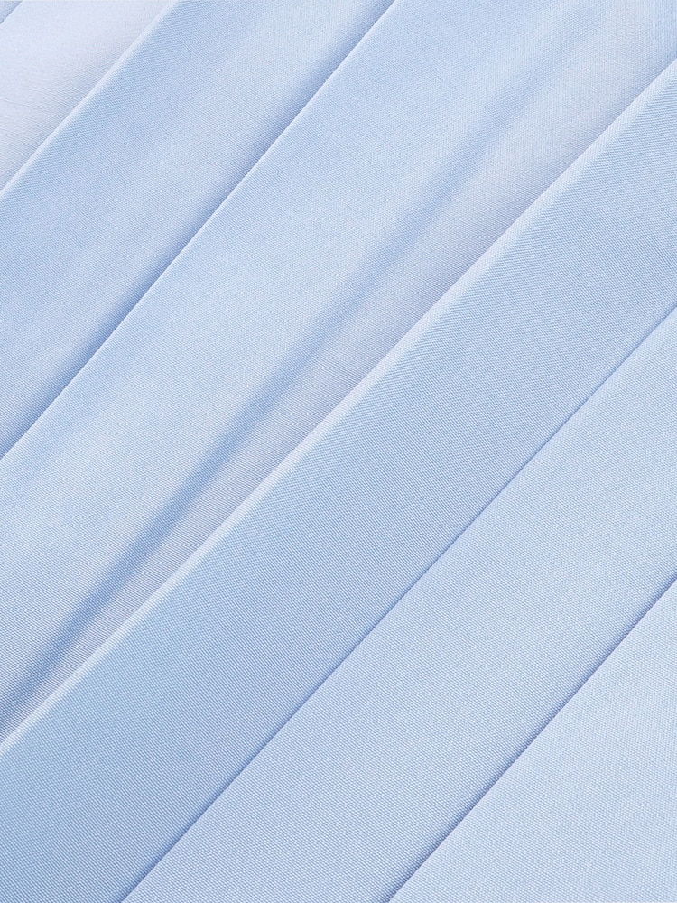 Sporty & Rich Blue Serif Logo Anae Skirt - Image 2 of 2
