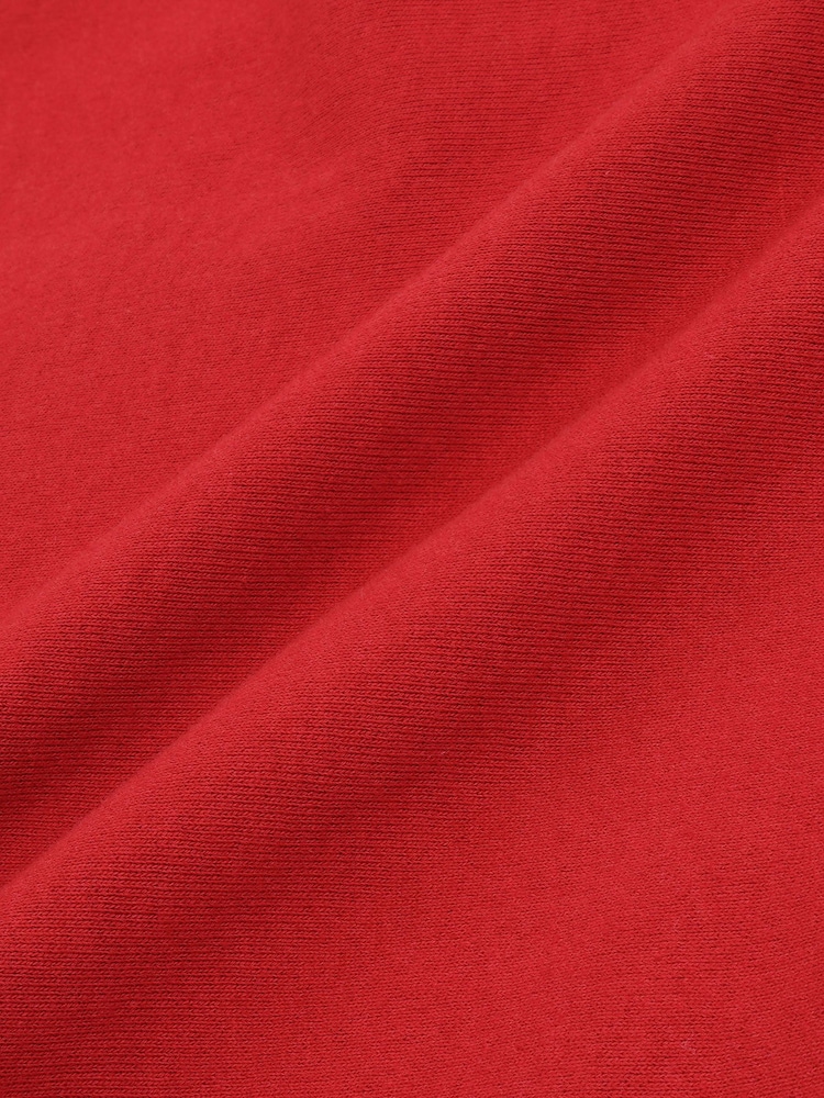 Sporty & Rich Red Varsity Crest Disco Shorts - Image 9 of 9