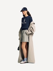 Sporty & Rich Blue Vendome Knitted Sweater - Image 3 of 9