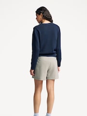 Sporty & Rich Blue Vendome Knitted Sweater - Image 4 of 9