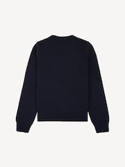 Sporty & Rich Blue Vendome Knitted Sweater - Image 7 of 9