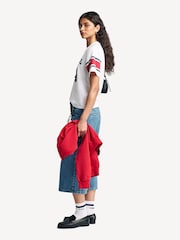 Sporty & Rich White Wellness 94 Rugby T-Shirt - Image 5 of 9
