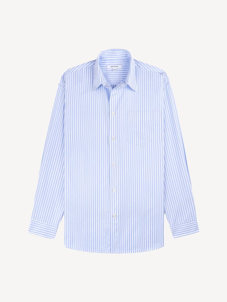 Sporty & Rich Blue SRC Oversized Shirt - Image 1 of 1