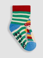 JoJo Maman Bébé Multi Christmas Socks 3 Pack - Image 4 of 5