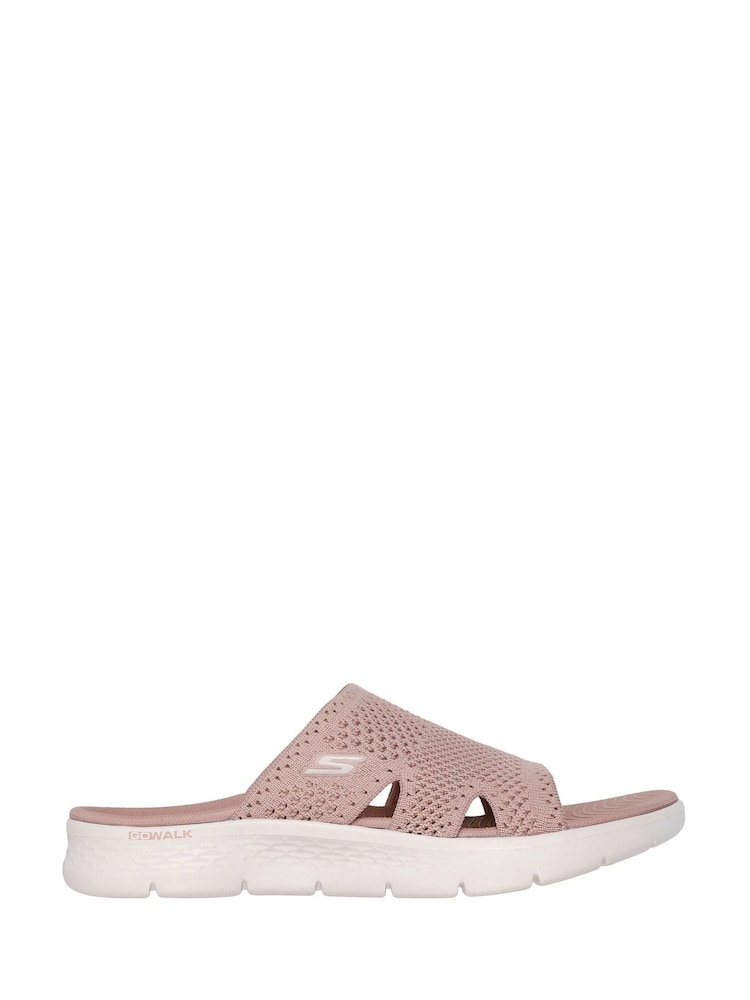 Skechers Pink Go Walk Flex Sandals Elation - Image 1 of 3