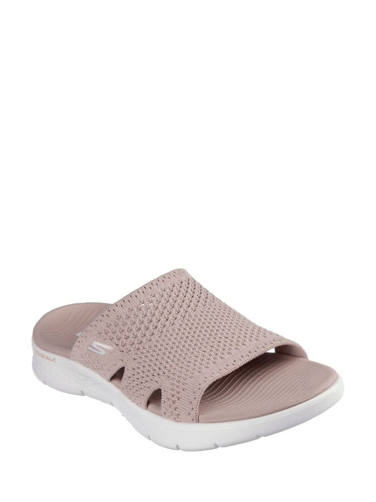 Skechers Pink Go Walk Flex Sandals Elation - Image 2 of 3