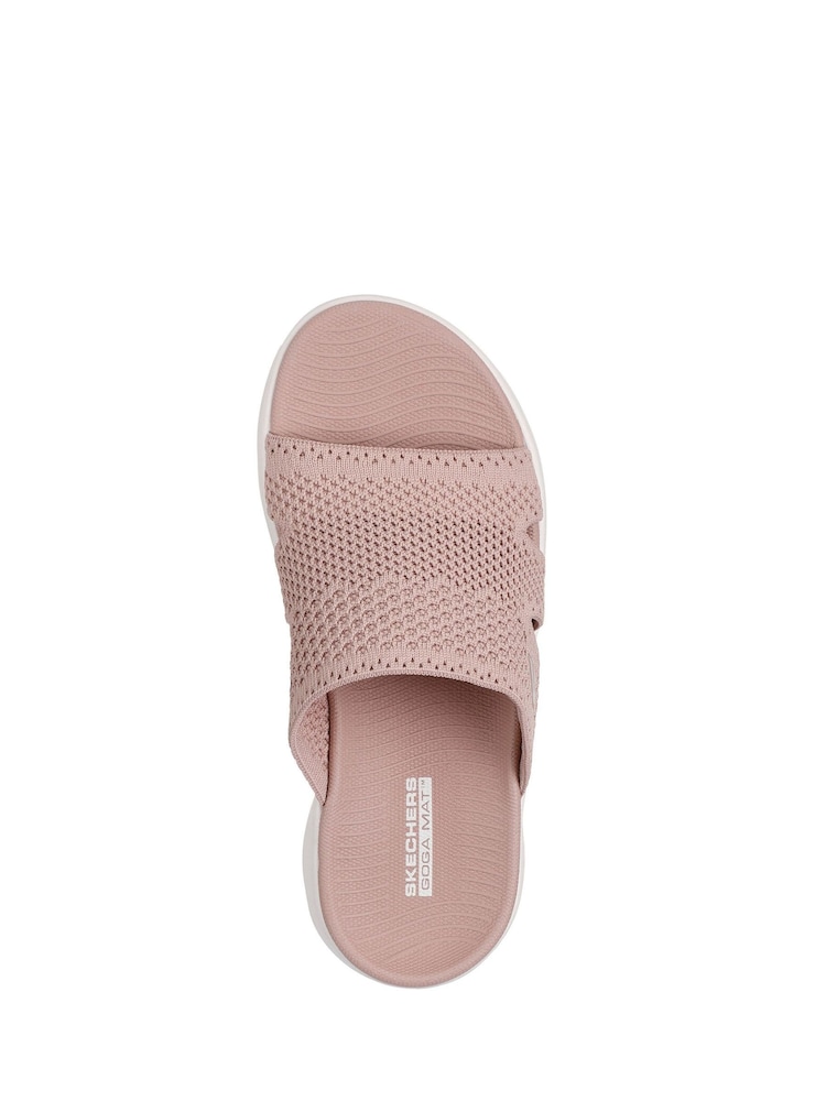 Skechers Pink Go Walk Flex Sandals Elation - Image 3 of 3