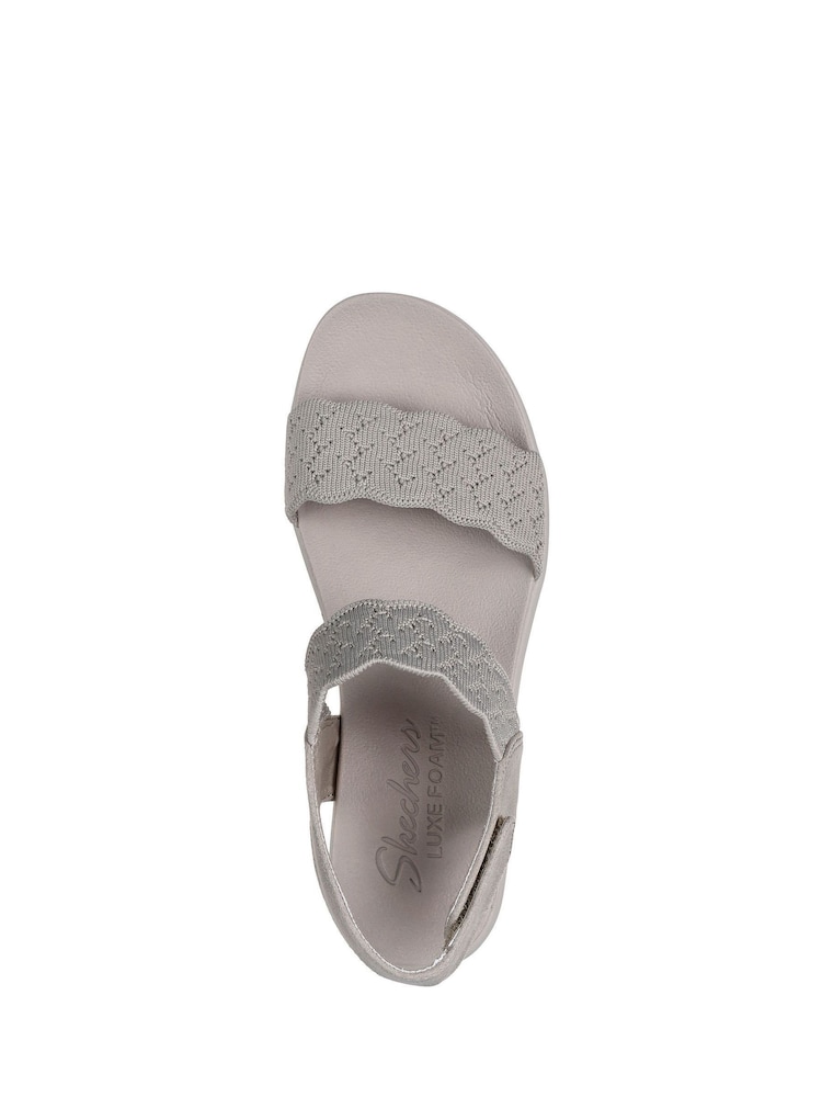 Skechers Grey Arya On The Rise Sandals - Image 3 of 3