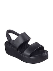 Skechers Black Arch Fit Upbeat Sunrise Sandals - Image 2 of 3