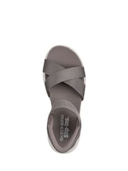 Skechers Grey Ultra Flex 3.0 Never Better Sandals - Image 3 of 3