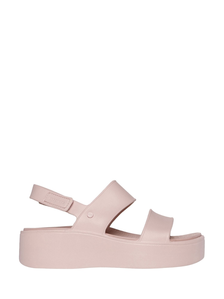 Skechers Pink Arch Fit Upbeat Sunrise Sandals - Image 1 of 3