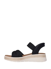 Negro - Sandalias sin cordones Skechers Gold Bobs Sun Ray - Imagen 4 de 5