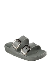 Skechers Green Arch Fit Cali Breeze 2.0 Gold Star Sandals - Image 3 of 3