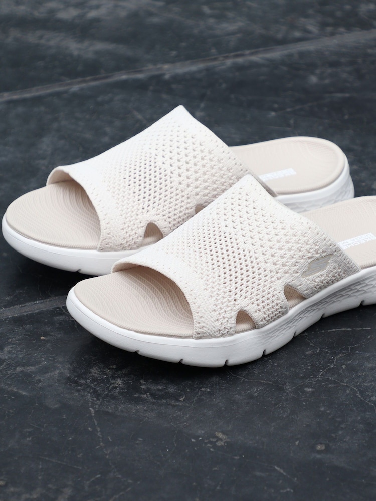 Skechers Natural Go Walk Flex Sandals Elation - Image 1 of 4 Skechers Natural Go Walk Flex Sandals Elation - Image 1 of 4