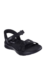 Skechers Black Go Walk Flex Illuminate Sandals - Image 2 of 3