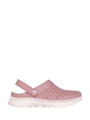 Skechers Pink Go Walk 7 Foamies Joyous Sandals - Image 1 of 3