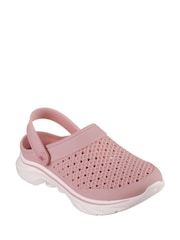 Skechers Pink Go Walk 7 Foamies Joyous Sandals - Image 2 of 3