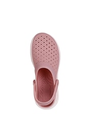 Skechers Pink Go Walk 7 Foamies Joyous Sandals - Image 3 of 3