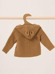 Homegrown 100% Cotton Double Knit Wrap Hooded Cardigan - Image 2 of 2