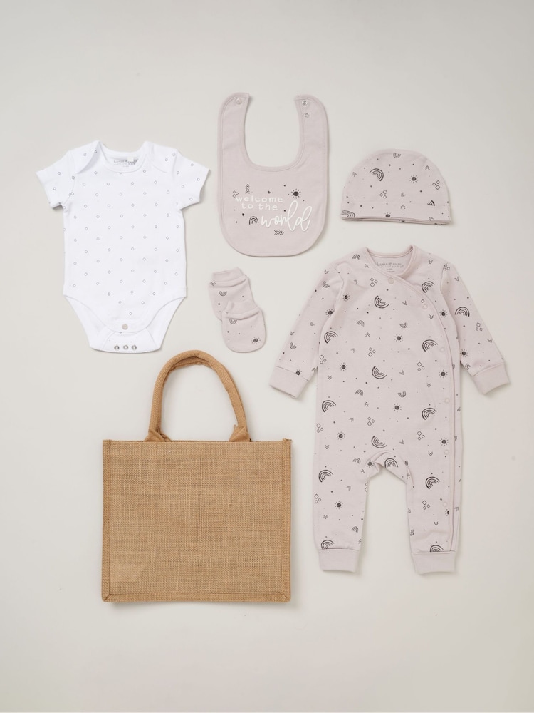 Homegrown Baby Printed Gift Set 5 Piece - Image 1 of 6