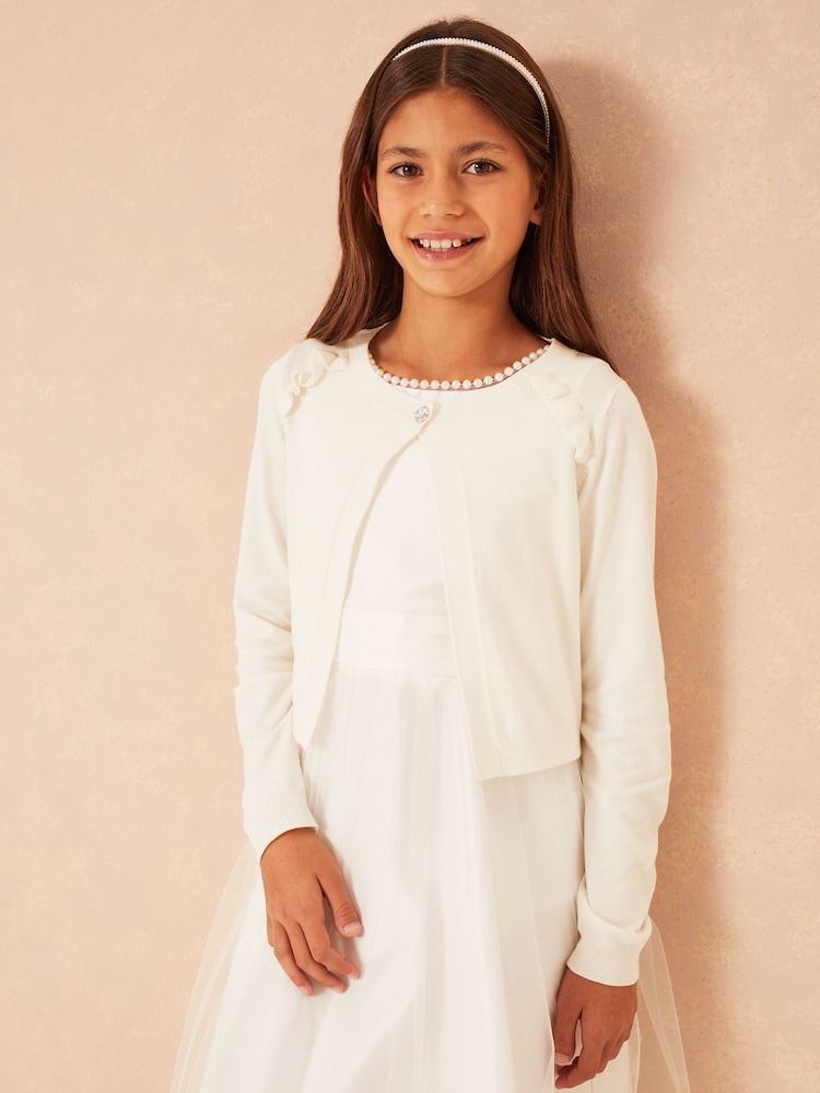 Slonovina - Lipsy Occasion Bolero jopica (5-16let) (5-16let) - Slika 1 iz 4