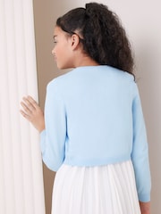 Svetlo modra - Lipsy Occasion Bolero jopica (5-16let) (5-16let) - Slika 2 iz 4
