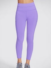 Skechers Pink GOWALK Wear High-Waisted 7/8 Leggings - Image 1 of 3
