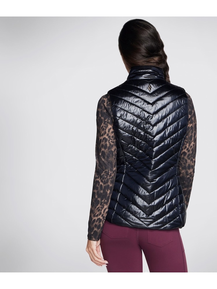 Skechers Black Go Shield Shine Gilet - Image 2 of 3