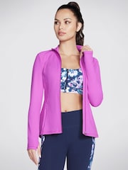 Skechers Purple Gowalk Jacket - Image 1 of 3