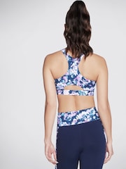 Sutiãs Skechers Misty Floral com zíper frontal - Imagem 2 de 3