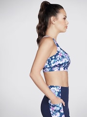 Sutiãs Skechers Misty Floral com zíper frontal - Imagem 3 de 3