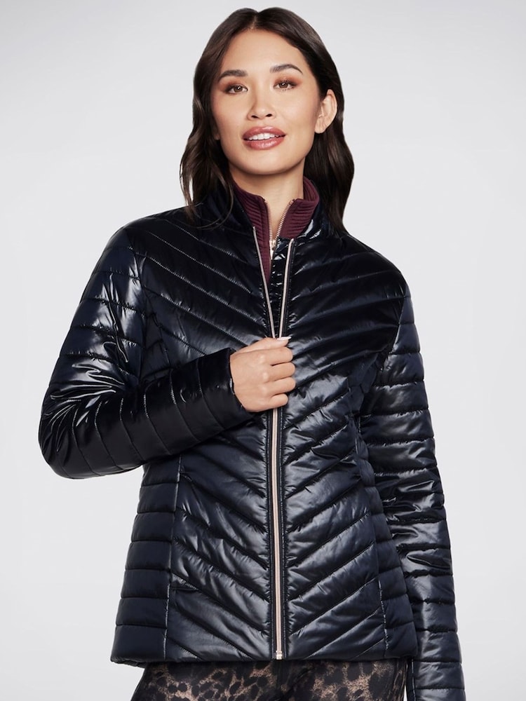 Skechers Black Go Shield Shine Jacket - Image 1 of 3