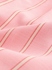 Pink Bright Stripe Wide Leg Trousers - Image 6 of 7