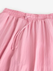 Rose - Elasticated Tie Waist Wide Leg Trousers - Image 9 of 9