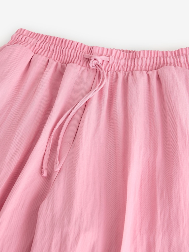 Rose - Elasticated Tie Waist Wide Leg Trousers - Image 9 of 9