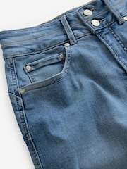 Bleu moyen - Jeansslim et moulant large Raccourci Lift - Image 8 de 9